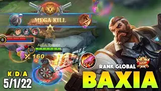 Baxia best build and gameplay 2022 ~ Baxia Top global 2022 ~ Mobile Legends