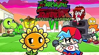 Friday Night Funkin' VS Plants VS Zombies BOTANICAL MADNESS V1!!  (FNF MOD) (PVZ MOD) Week 2