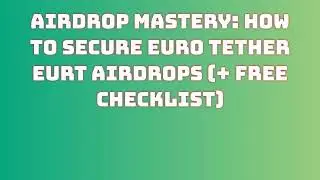 Claim Free Airdrop Euro Tether EURT ~ $203 USDT on Trustwallet