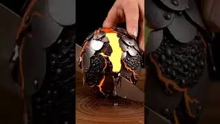 ASMR cutting a Poison Dragon Egg | 4K Resolution Ultra-Realistic ASMR Satisfaction