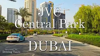 4K Drive Along JVC Central Park  Between JVT & to Arjan