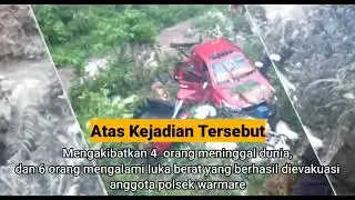 Kecelakaan Maut Jln Trans Pegunungan Arfak Manokwari