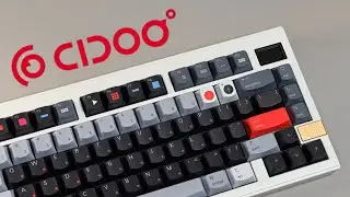 [🎁멤버십이벤트] 커스텀 키보드를 조립하는 맛이 난다 I CIDOO V75 PLUS DIY KIT 시리안 인더스트리 Yeti 스위치