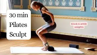 ✨ 30 Minute Pilates-Inspired Flow | Strength & Sculpt with Block