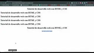 HTML vs CSS - 07 Alineación de texto y centrado de div