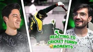 Reacting to Pakistani Cricket Funny Moments!