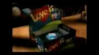 Старая реклама жвачки Love is
