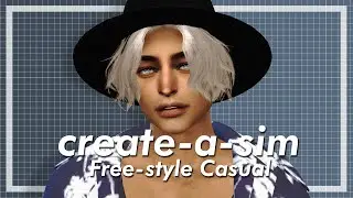 The Sims 4 - Free-style Casual // Speed CAS + Download & CC Links | ARISHIN