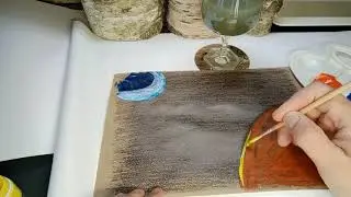 Как рисовать планеты цветными карандашами