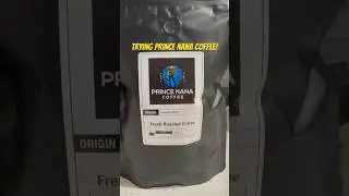 Attention Coffee Lovers! Tast testing Prince Nana Coffee! Cowboy Blend! #coffee #shorts #aew #swerve
