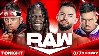 WWE Raw Awesome Truth vs. Austin Theory & Grayson Waller Full Match