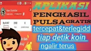 aplikasi penghasil pulsa gratis terlegid tercepat