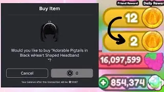 HELP I JUST SPENT 10 COINS ON FREE UGC 💀💀😭😭
