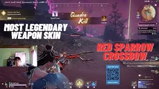 SOLO RANK WITH RED SPARROW CROSSBOW.....!!!     #narakabladepointindonesia  #narakabladepoint