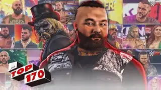WWE 2K22 Top 170 Most Searched Community Creations