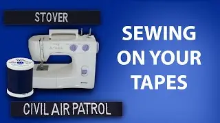 SEWING NAME AND CAP TAPES! | Sewing CAP Patches - Part 2