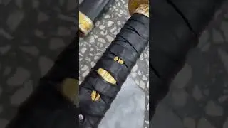 Катана номерная. ХО. Позолоченная
