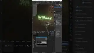 How to make a material look Wet | Blender 3.3 