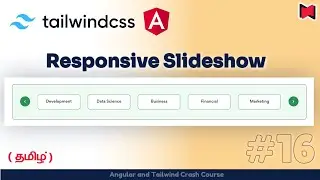 Responsive Slide Show using Angular and Tailwind CSS | தமிழ் | ACC-16