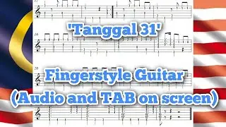 Tanggal 31 - Fingerstyle Guitar (Audio and TAB on screen)