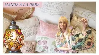 Manos a la Obra Tv 2022 Programa 30 Almohadones  - Lampara con Gemas  - Pintar Bolso de cuero