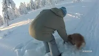 My hiking trips. Winter exit. 9 февраля 2020год. Поход в тайгу.