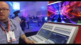 Building an effect on an Avolite console at LDI 2016
