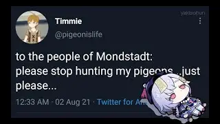 If Genshin Impact characters had twitter! part 2