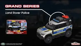 Majorette Grand Series -  Land Rover Police