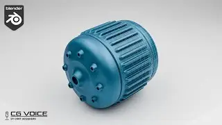 how to model this Motor design in blender _  Blender Modeling