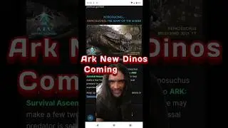 Ark New Dino coming from mod to official 