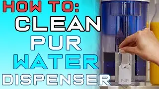 PUR Water Dispenser Monthly Cleaning Maintenance