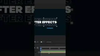 Using The Motion Tile Effect to Create a Continuous Scrolling [ After Effects ]