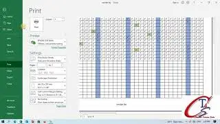 Excel ထဲမှာ Print ထုတ်ရန်