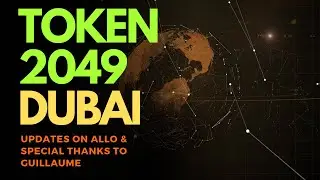 Token2049, Allo launch with @codewithguillaume in DUBAI. #token2049 #blockchain #web3