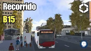 Cities Skylines 2 | Bus Ride POV | Recorrido B15| Santiago de Chile| Gameplay en Español