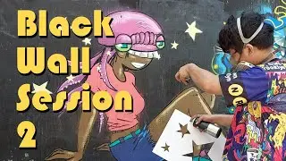 Black Wall Session 2  | Mikomiks + Street Bombers