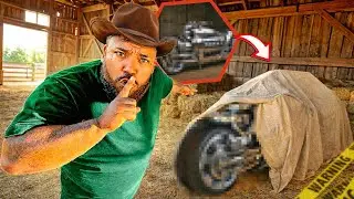 ENCONTREI UMA MOTO NOVA ESCONDIDA 😆 E VOU REVELAR !!!