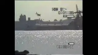 1991 - Calgary, Alberta, Canada - Atterraggio di un idrovolante #seaplane #landing