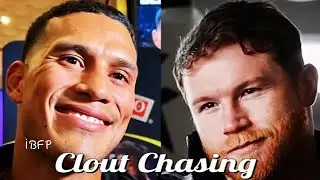 David Benavidez back CLOUT CHASING Canelo Alvarez
