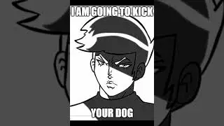 Nathan from the webtoon Roommates glances at your Dog // JoJo's Bizarre Adventure meme