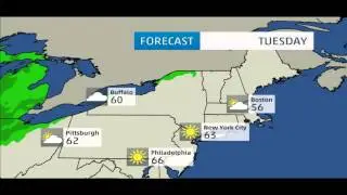 Boston's Weather Forecast for November 3, 2014