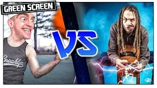 GAMING VS (VERSUS) SPLIT SCREEN CHALLENGE TEMPLATE | GREEN SCREEN OVERLAY | ANIMATION GRAPHICS [CCM]