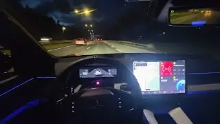 Polestar 4 highway driving