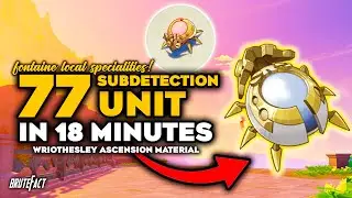 All Subdetection Unit Locations | Efficient Route | Wriothesley Ascension Material | Genshin Impact