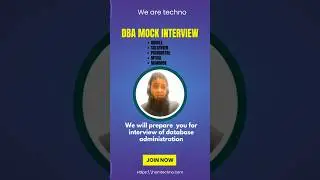 Mock interview |DBA Interview preparation oracle sql server PostgreSql mysql mongodb