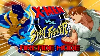 These A$$holes Won't Stop Tagging Out! | X-Men Vs Street Fighter Arcade Run
