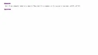Subgroups 5