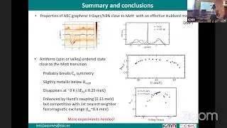 Leni Bascones: "Electronic correlations in moiré heterostructures: the ABC trilayer graphene/hBN"