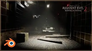 Blender Visuals - Short Horror Intro Scene Animation @CapcomUSA @residentevil